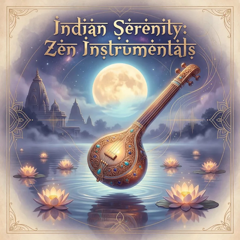 Capa de Tanpura Moonlight